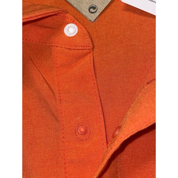 Virginia Tech Hokies Polo Shirt Orange Performance Nike Dri Fit 3XL NWT - Picture 7 of 9